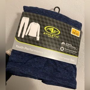 Athletic Works Youth Performance Thermal Underwear Set